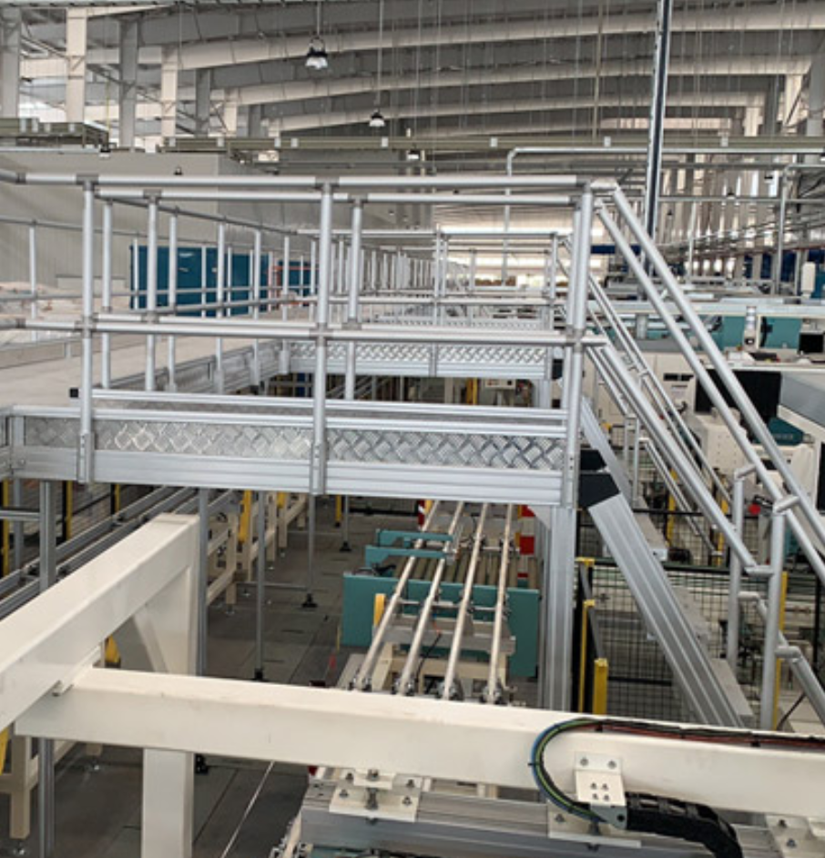 工业生产平台走道